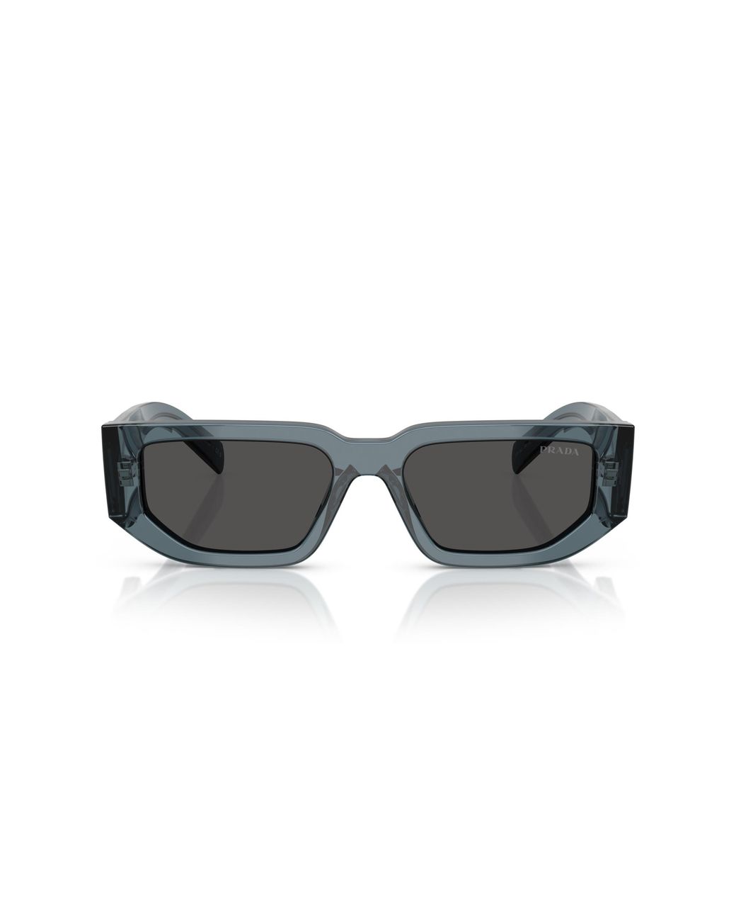 Prada Black Pr 09Zs 17T08Z Sunglasses Acetate Squared Normal for men