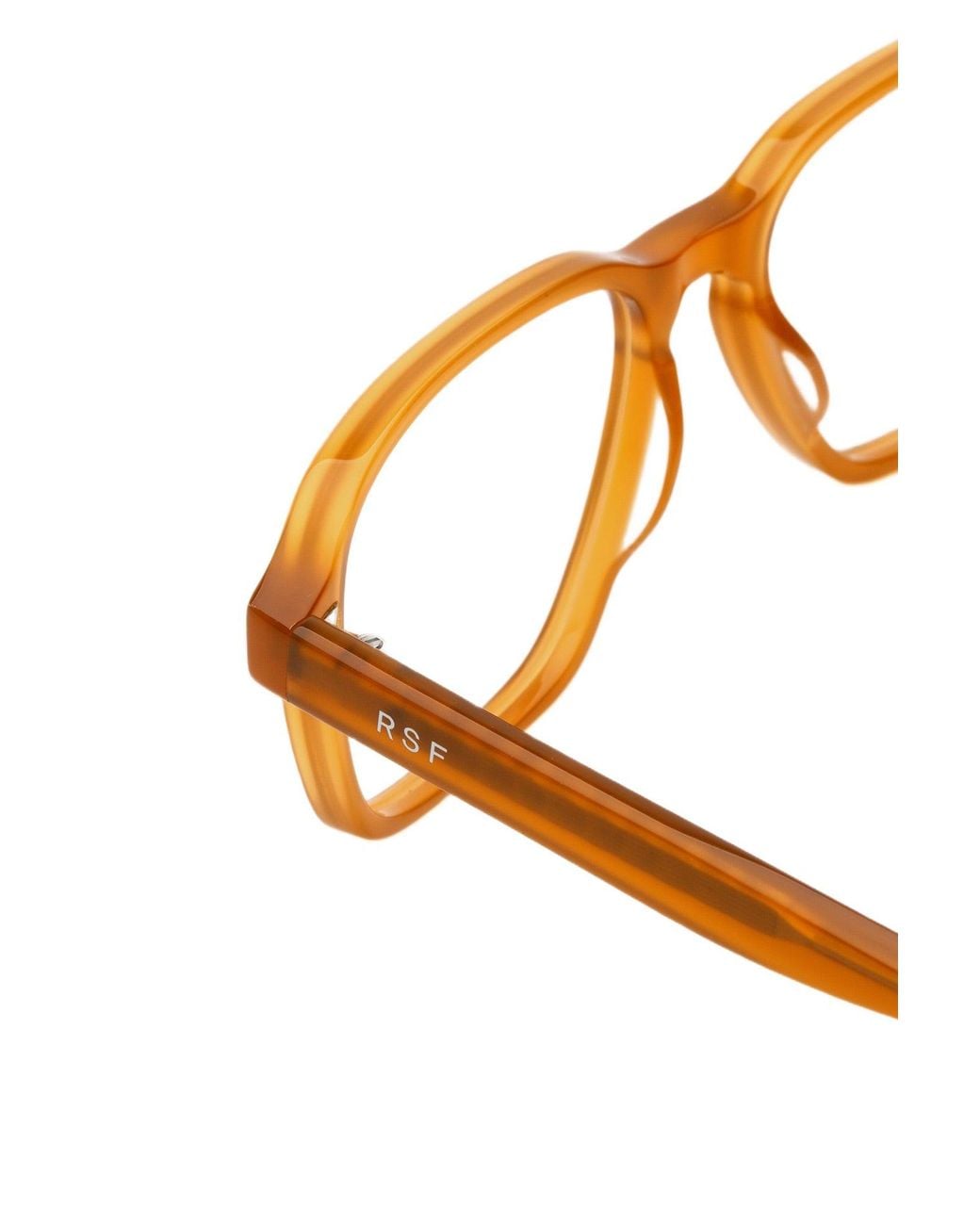 Retrosuperfuture Black Zuw Numero 160 Miele Optical Frames Acetate Squared