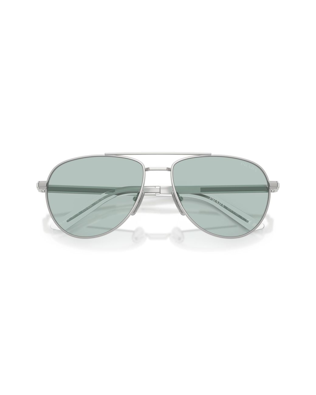 Prada Black Pr A54S 27540N Sunglasses Metal Pilot Normal for men