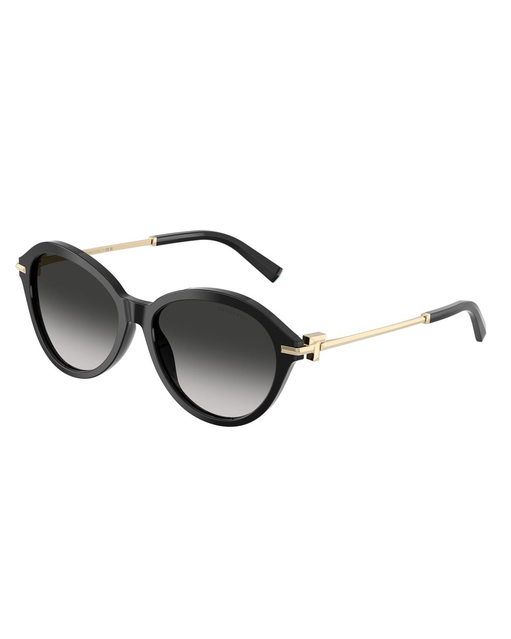 Tiffany & Co Black Tf4259 80013C Sunglasses Acetate Round Normal Nuanced