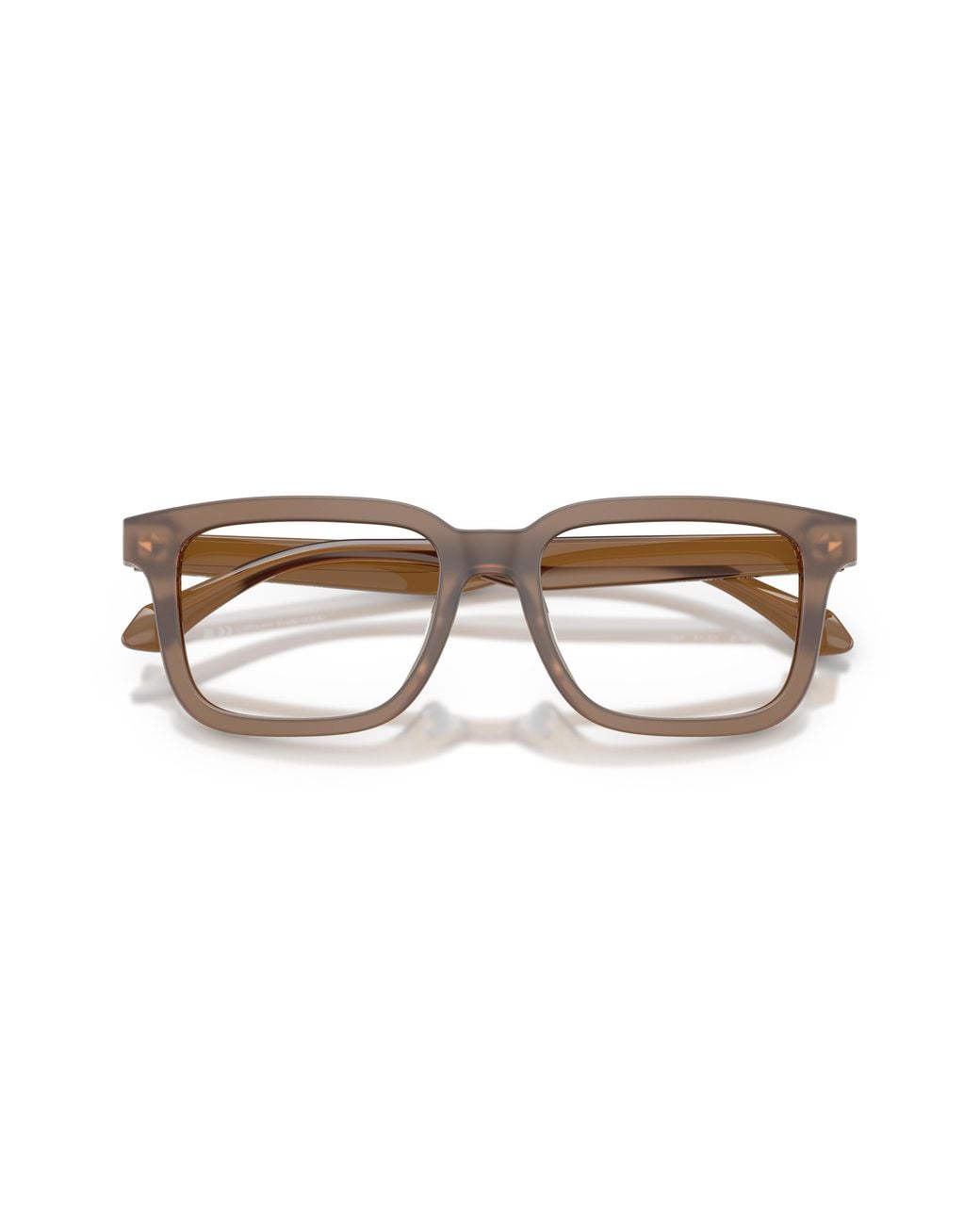 Giorgio Armani Black Ar7293U 6475 Optical Frames Acetate Transparent Squared Normal for men