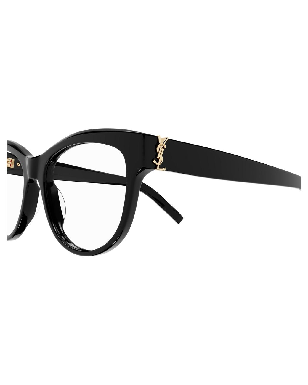 Saint Laurent Black Slm108 Eyeglasses Frames