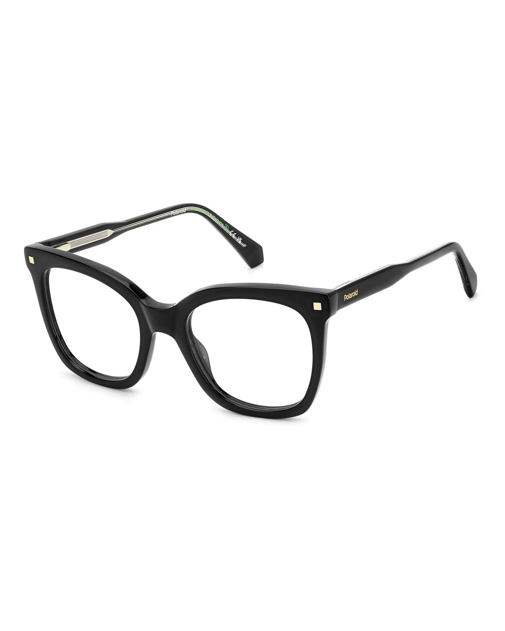 Polaroid Black Pld D507 807 Optical Frames Plastic Squared