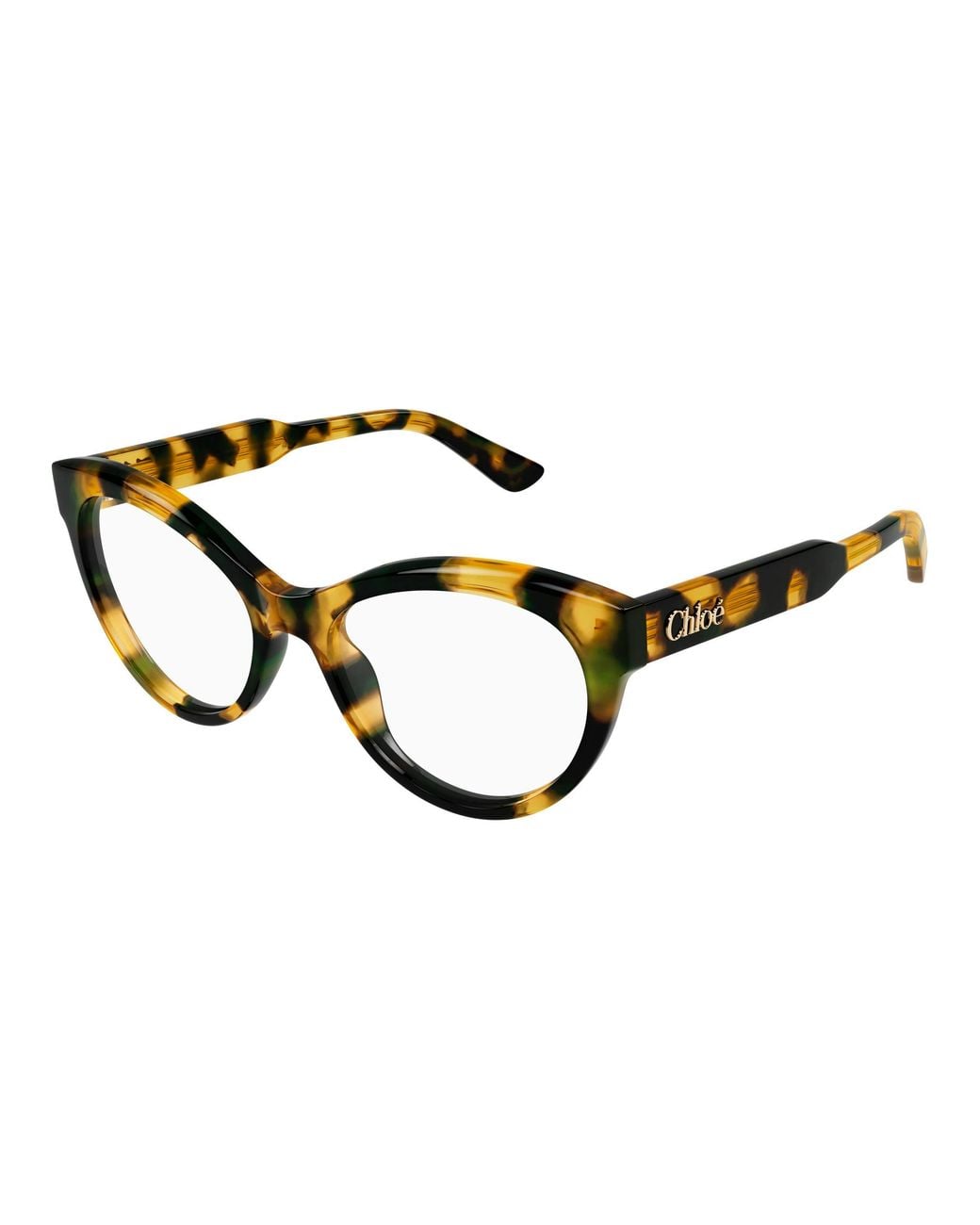 Chloé Black Ch0342O 002 Optical Frames Acetate Transparent Cat Eye