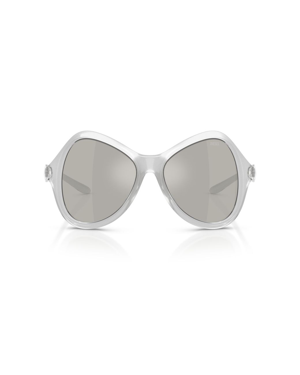 DIESEL Black Dl3010U 20296G Sunglasses Injected Cat Eye Normal