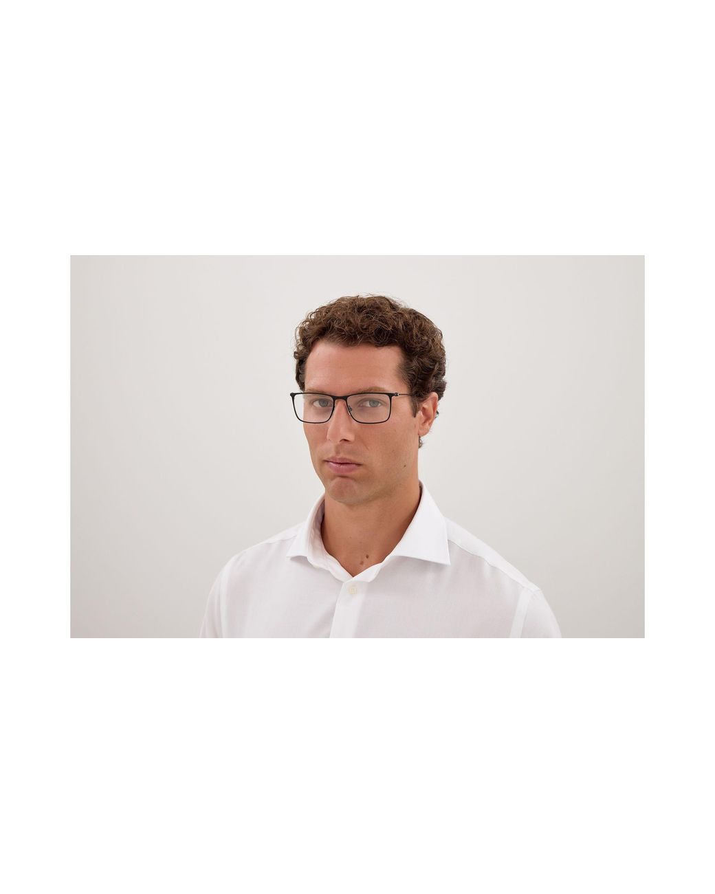 Montblanc Black Mb0464O 002 Optical Frames Metal Transparent Squared for men