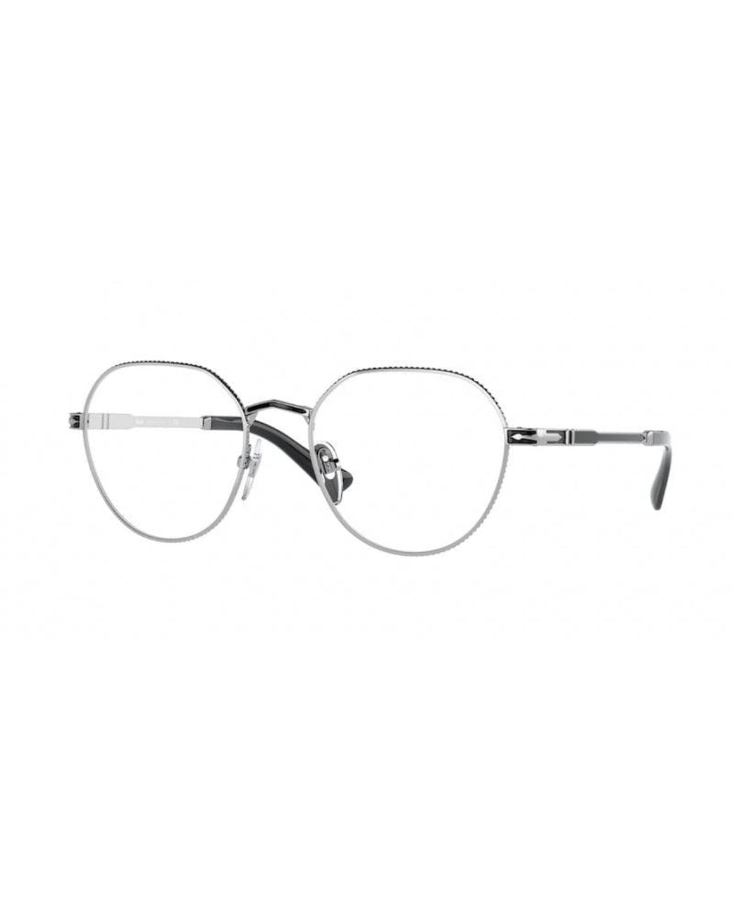 Persol Black Po2486V 1110 Optical Frames Metal Transparent Pantos Normal
