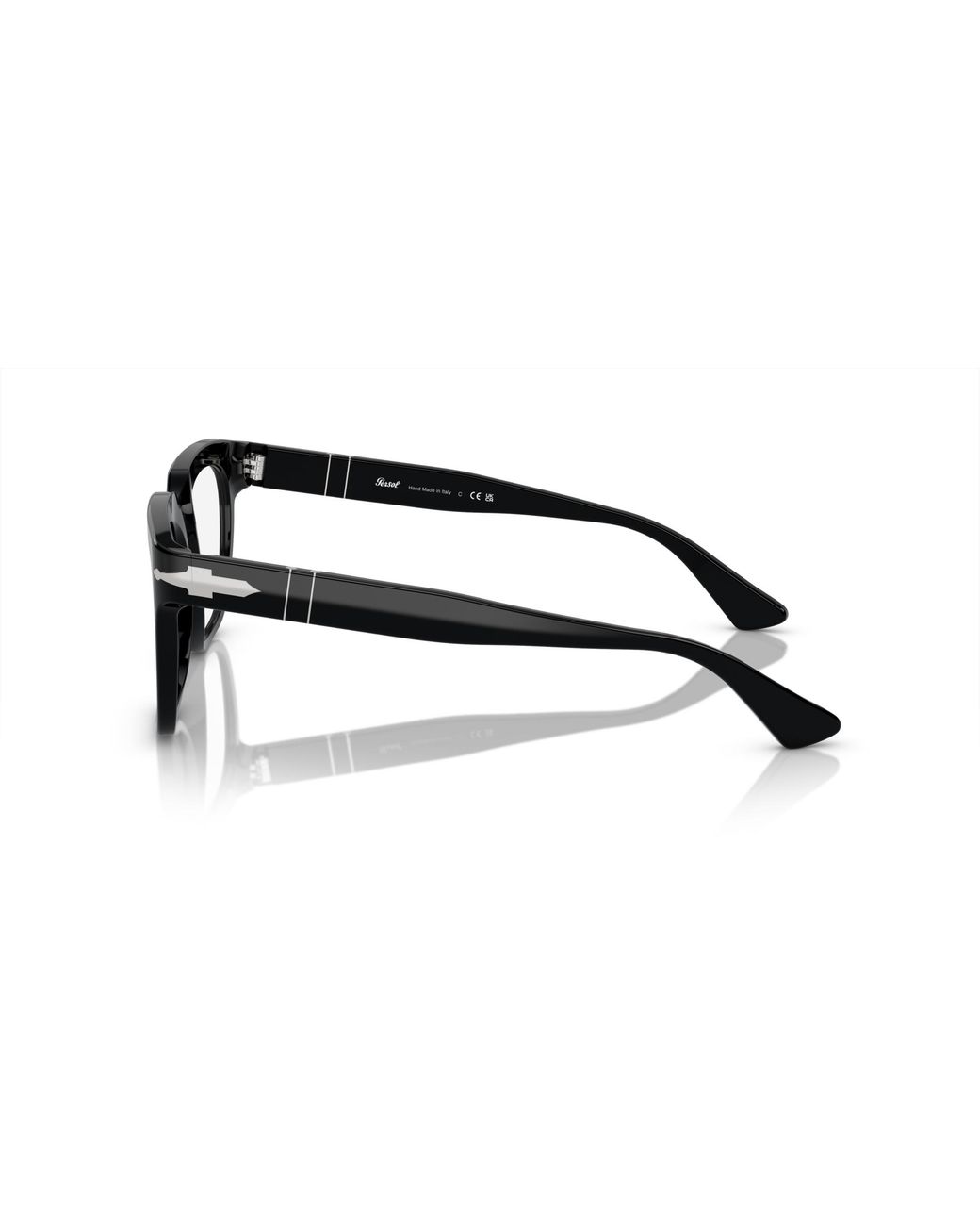 Persol Black Po3325V 95 Optical Frames Acetate Transparent Pillow Normal