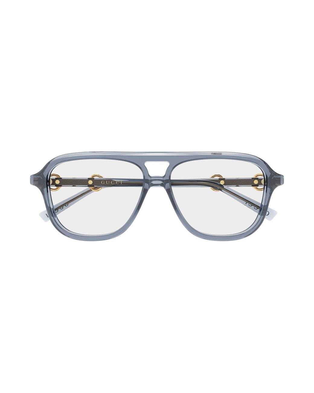 Gucci Black Gg2216O 003 Optical Frames Acetate Transparent Pilot