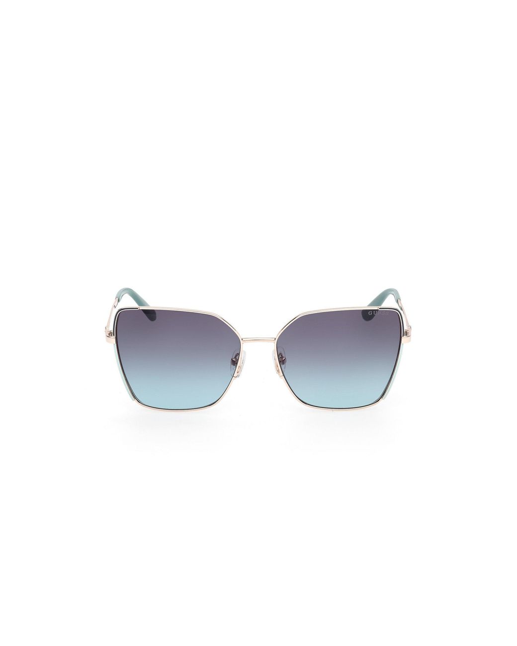 Guess Black Gu00192 33W Sunglasses Metal Butterfly Normal