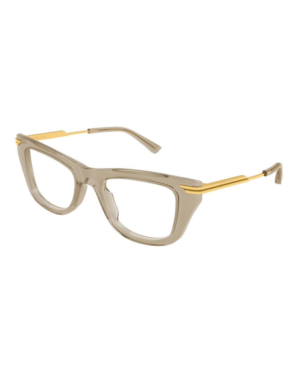 Bottega Veneta Black Bv1370O 003 Optical Frames Acetate Transparent Squared