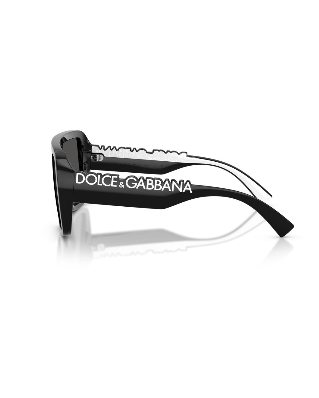 Dolce & Gabbana Black Dg6204 501/87 Sunglasses Injected Squared Normal