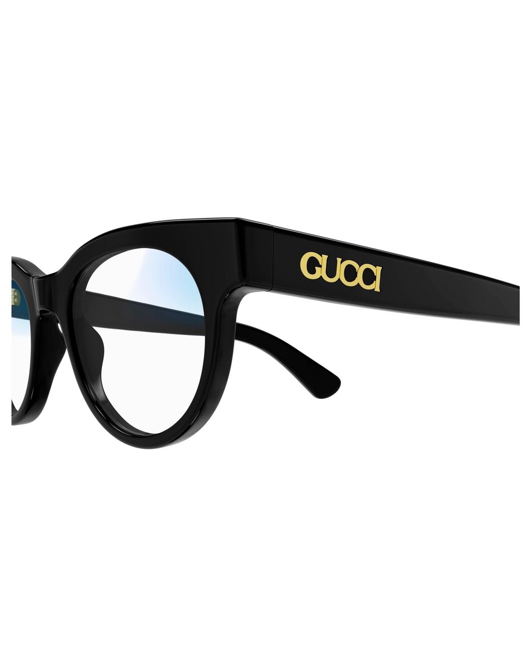 Gucci Black Gg1792S 001 Sunglasses Acetate Transparent Round Photochromic