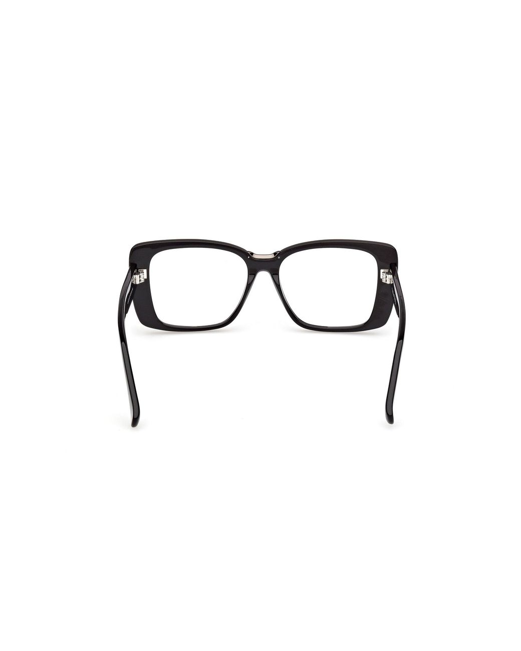 Max Mara Black Mm5208 001 Optical Frames Acetate Butterfly Normal