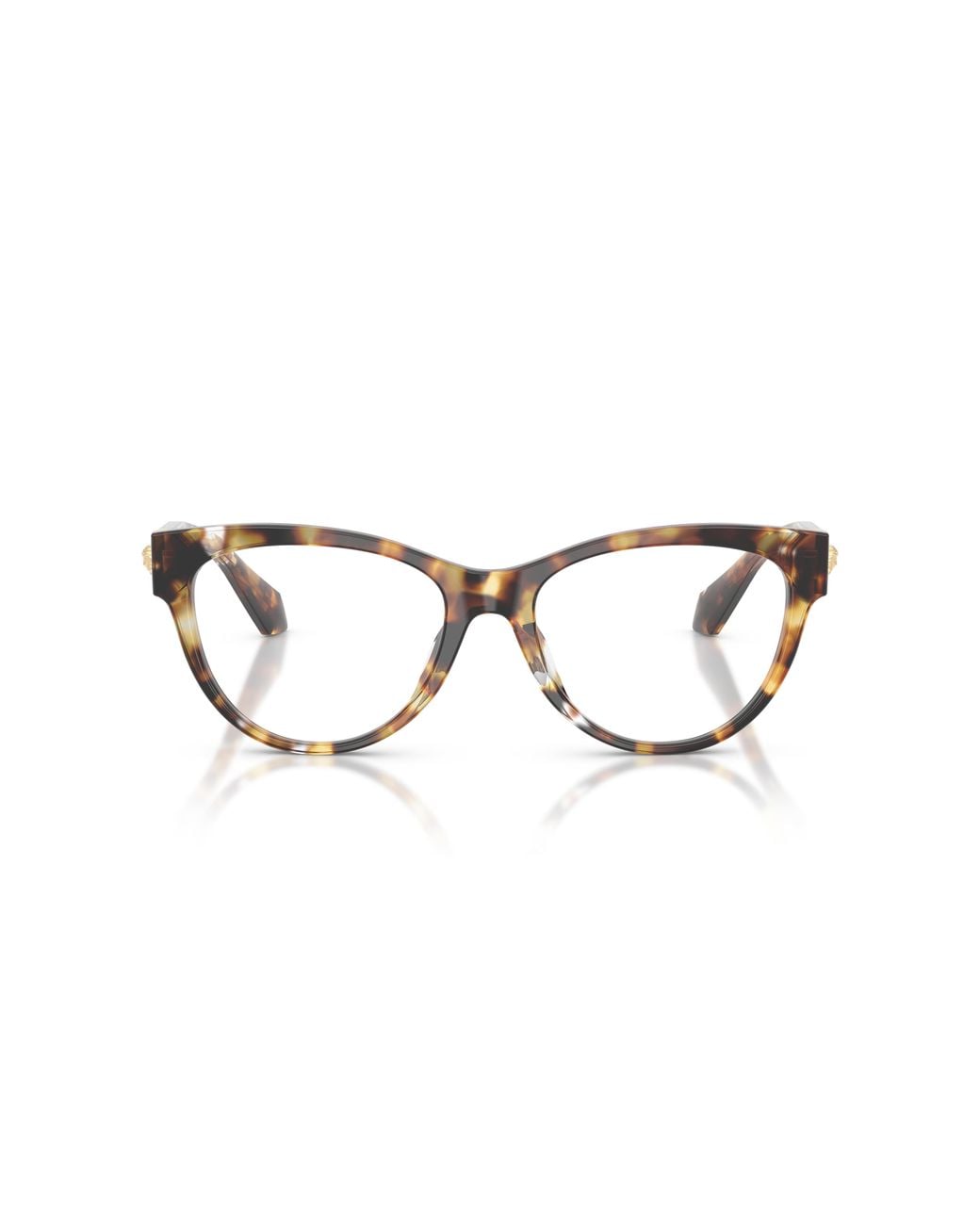 Versace Black Ve3402U 5552 Optical Frames Acetate Transparent Cat Eye Normal