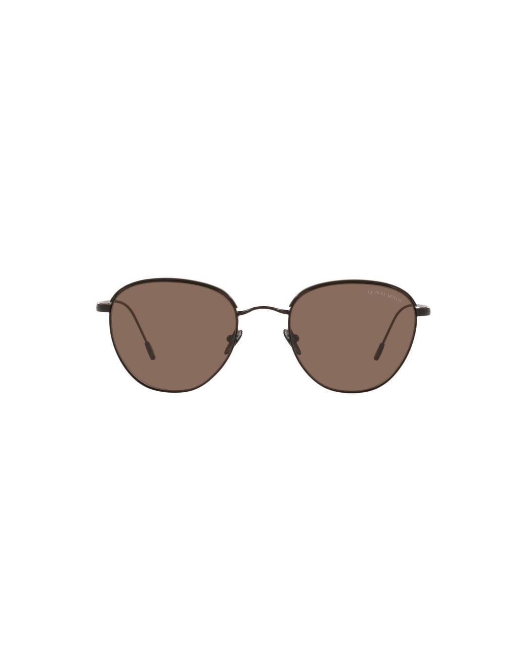 Giorgio Armani Black Ar6048 300173 Sunglasses Steel Squared Normal for men