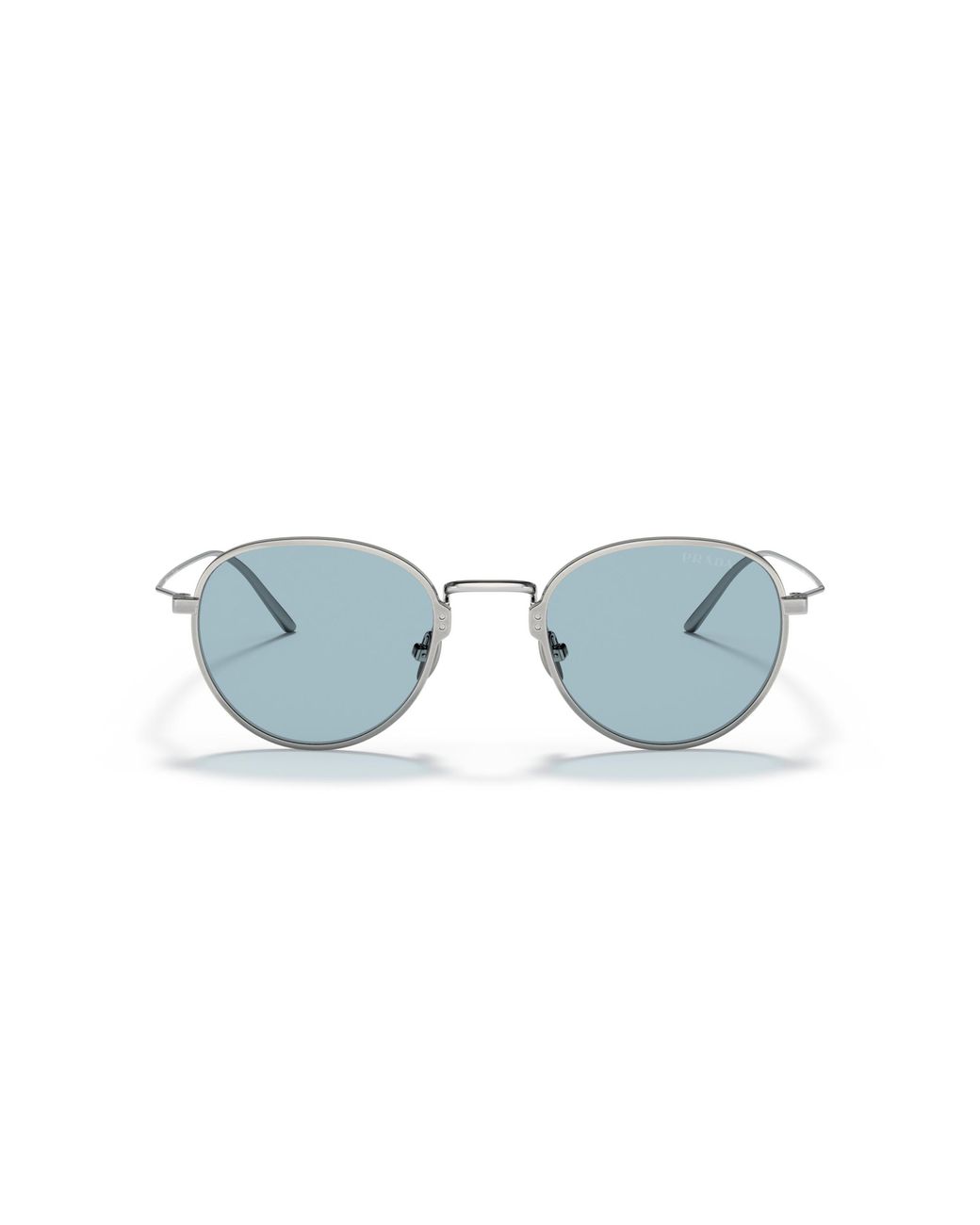 Prada Black Pr 53Ws 05Q05I Sunglasses Titanium Pantos Normal for men