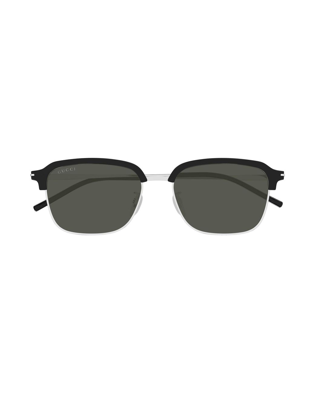 Gucci Black Gg1733Sk 001 Sunglasses Metal Round for men