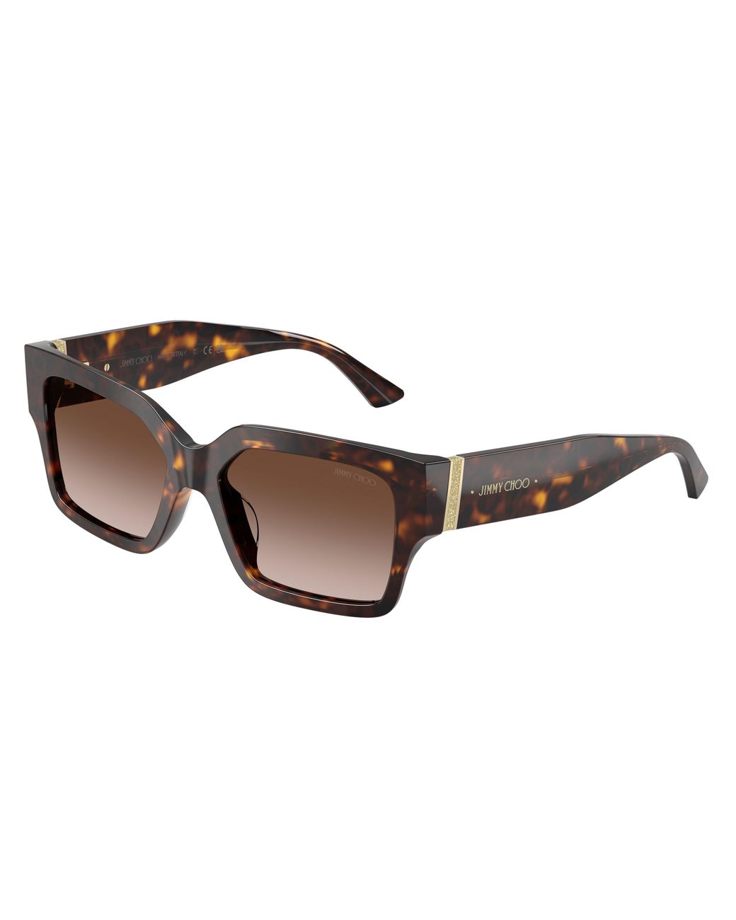 Jimmy Choo Black Jc5058Ju 500213 Sunglasses Acetate Squared Normal Nuanced