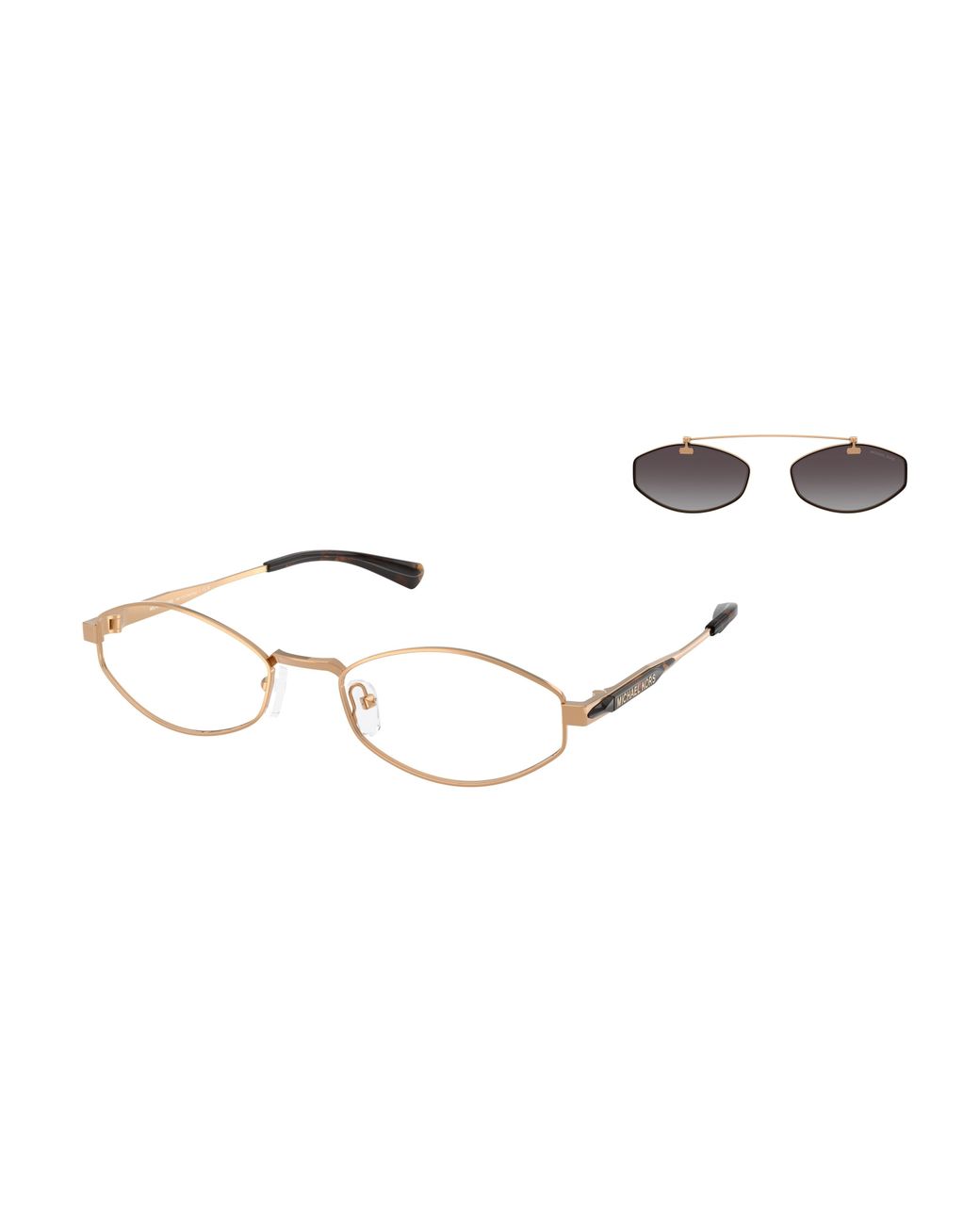 Michael Kors Black Mk1175 Palo Alto 19053C Sunglasses Metal Round Normal Shaded for men