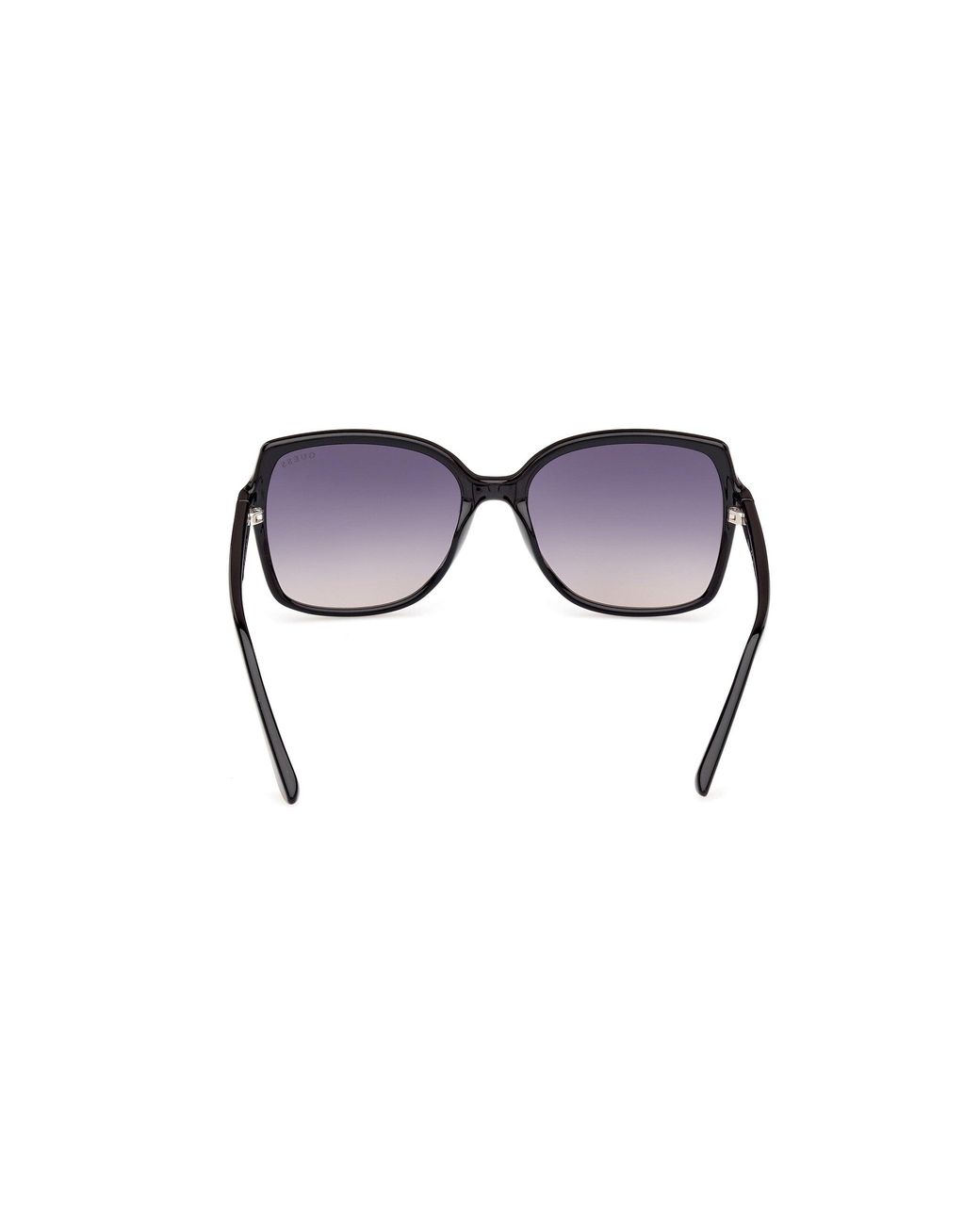 Guess Black Gu00100 01B Sunglasses Injected Smoke Squared Normal Shaded