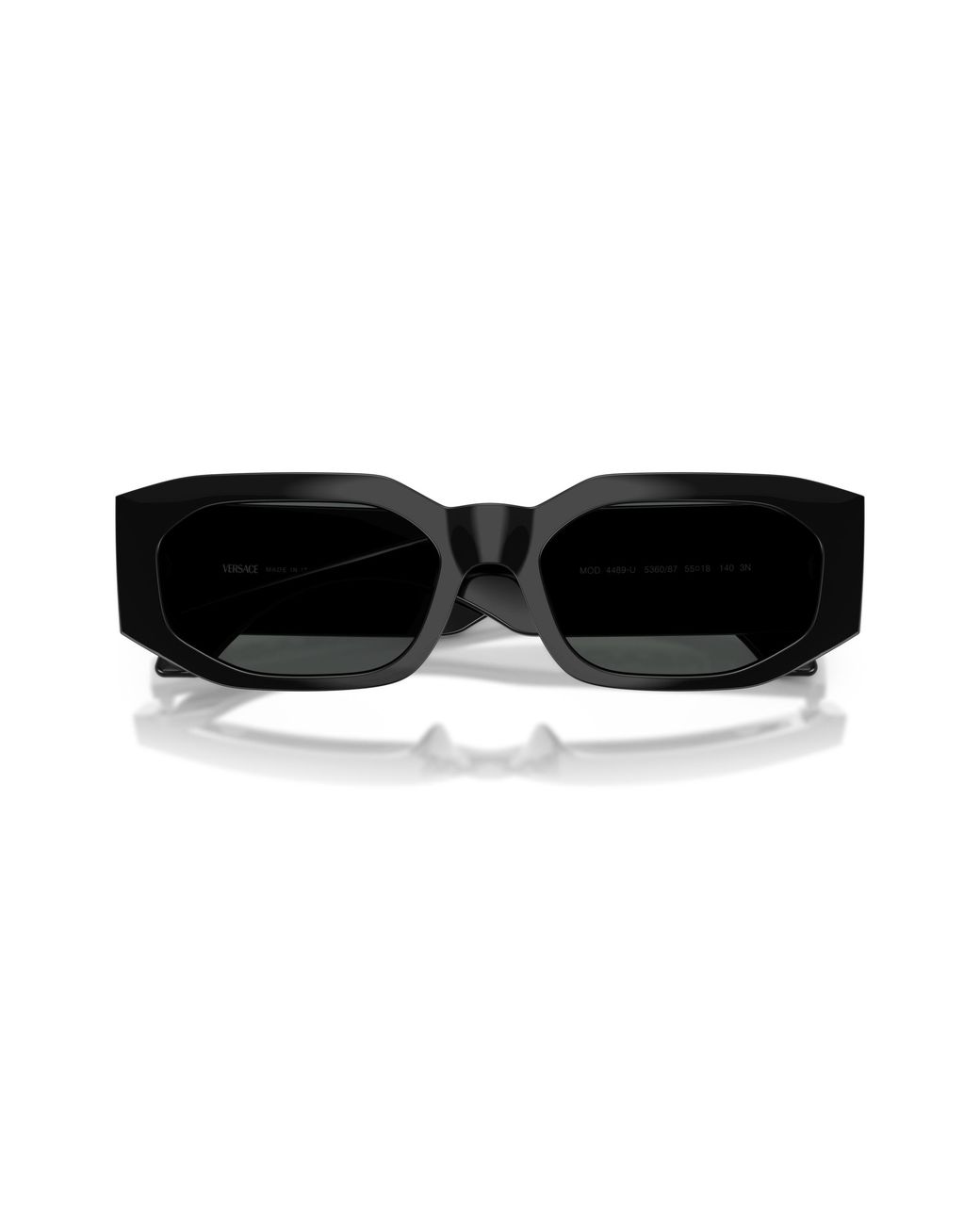 Versace Black Ve4489U Gb1/87 Sunglasses Injected Geometric Normal