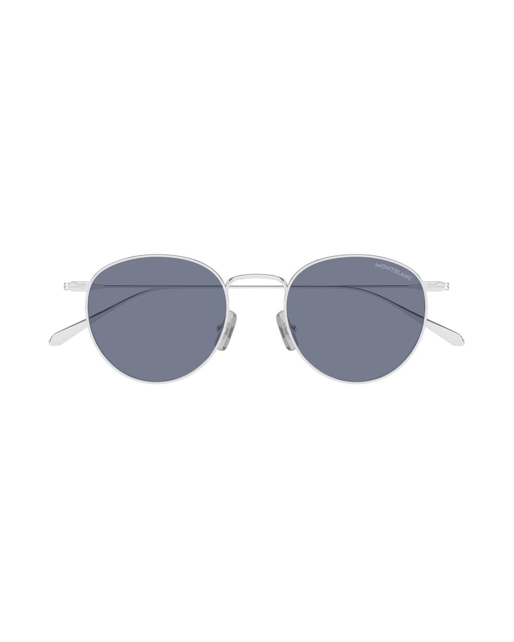 Montblanc Black Mb0473S 003 Sunglasses Metal Round for men