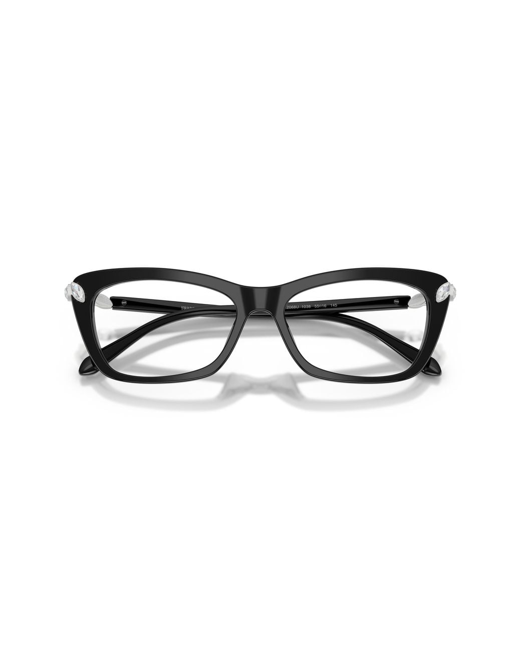 Swarovski Black Sk2068U 1038 Optical Frames Acetate Transparent Cat Eye Normal
