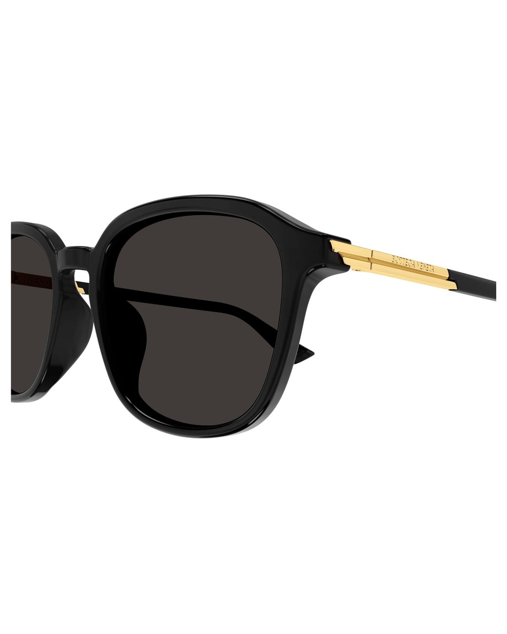 Bottega Veneta Black Bv1262Sa 001 Sunglasses Acetate Round for men