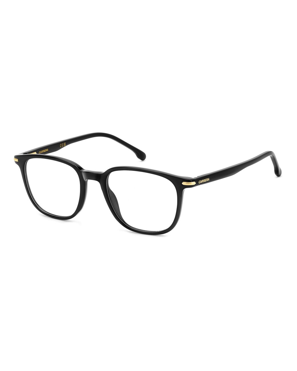 Carrera Black 348 2M2 Optical Frames Acetate Squared Normal for men