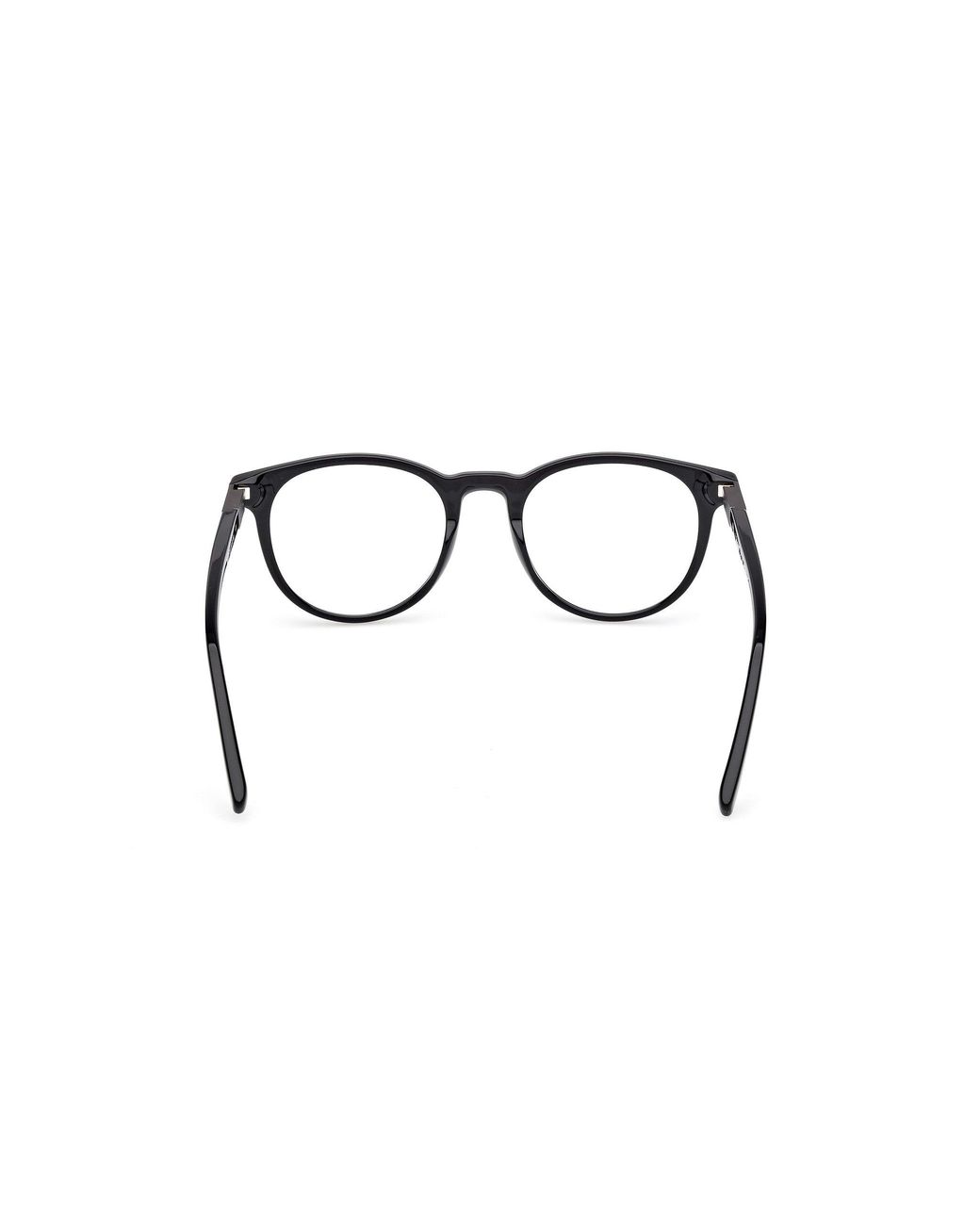 Timberland Black Tb50071 001 Optical Frames Acetate Round Normal for men