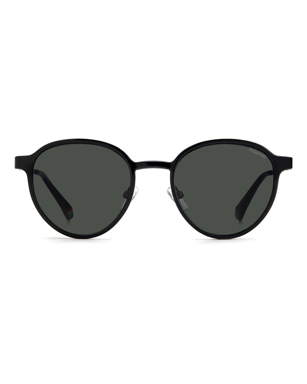 Polaroid Black Pld 6158/Cs 807/M9 Sunglasses Steel Round Clip-On