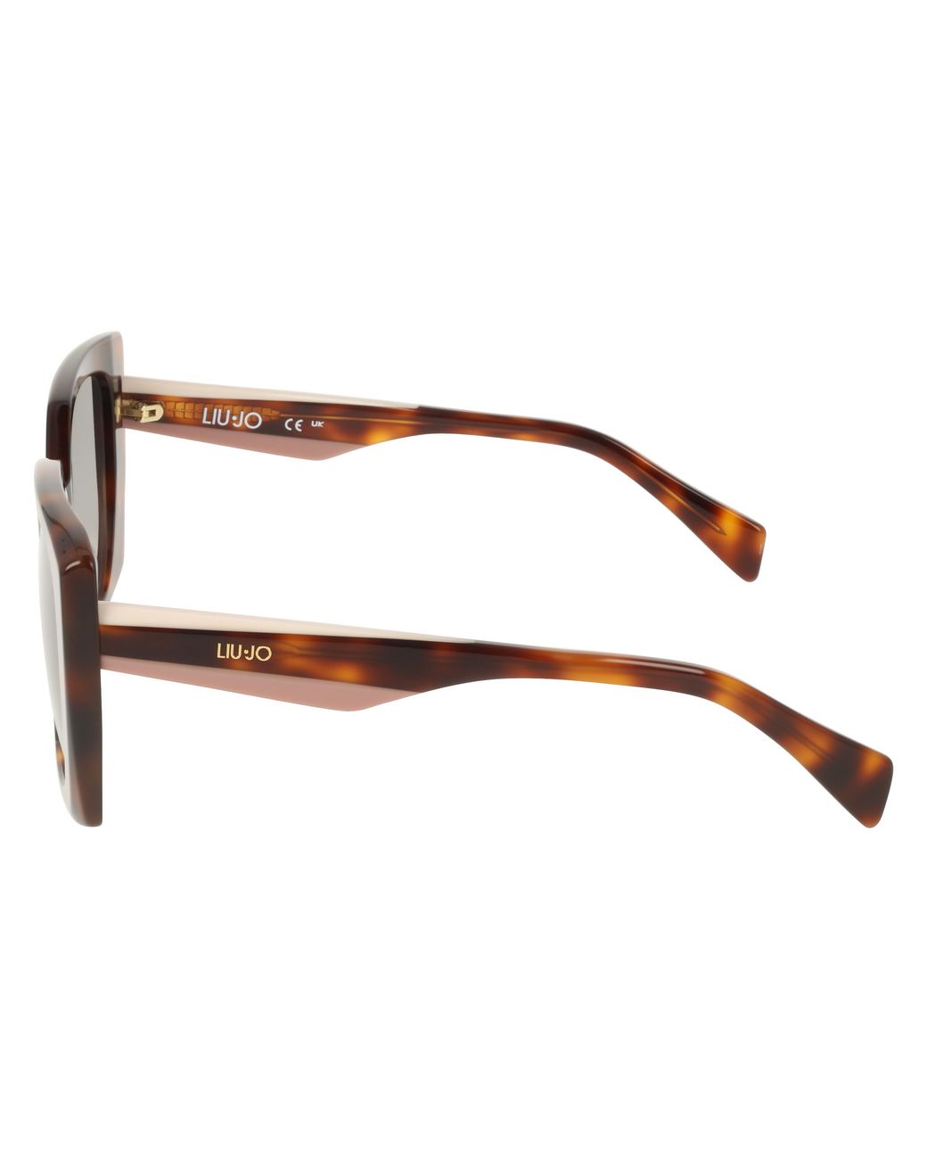 Liu Jo Black Lj819S 240 Sunglasses Acetate Squared Normal Shaded
