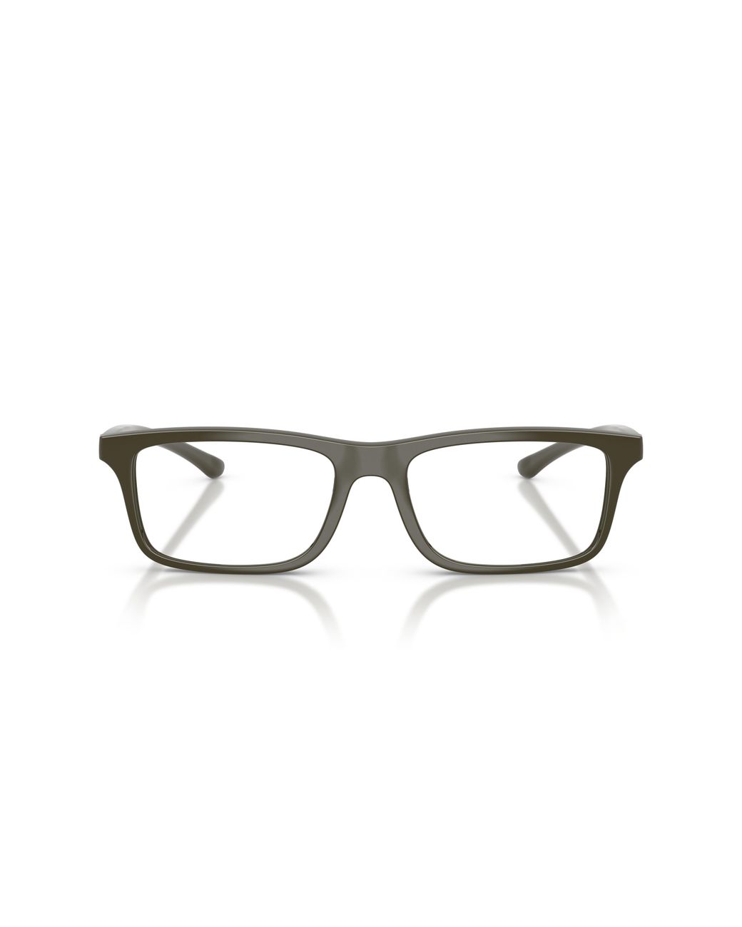 Emporio Armani Black Ea3285U 6449 Optical Frames Injected Transparent Squared Normal for men