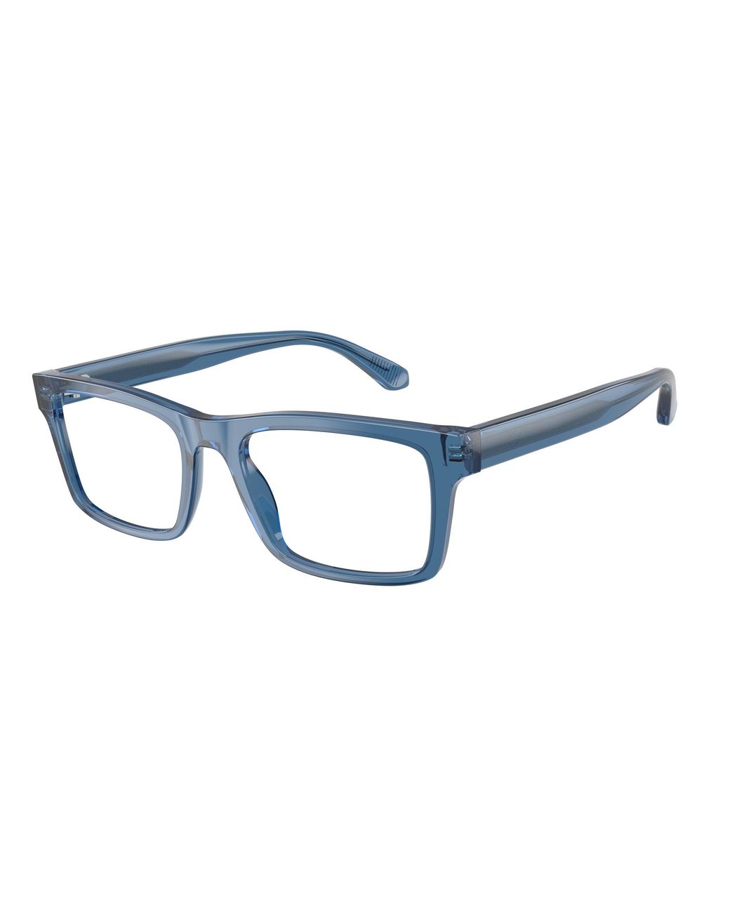 Emporio Armani Black Ea3254 6247 Optical Frames Acetate Squared Normal for men