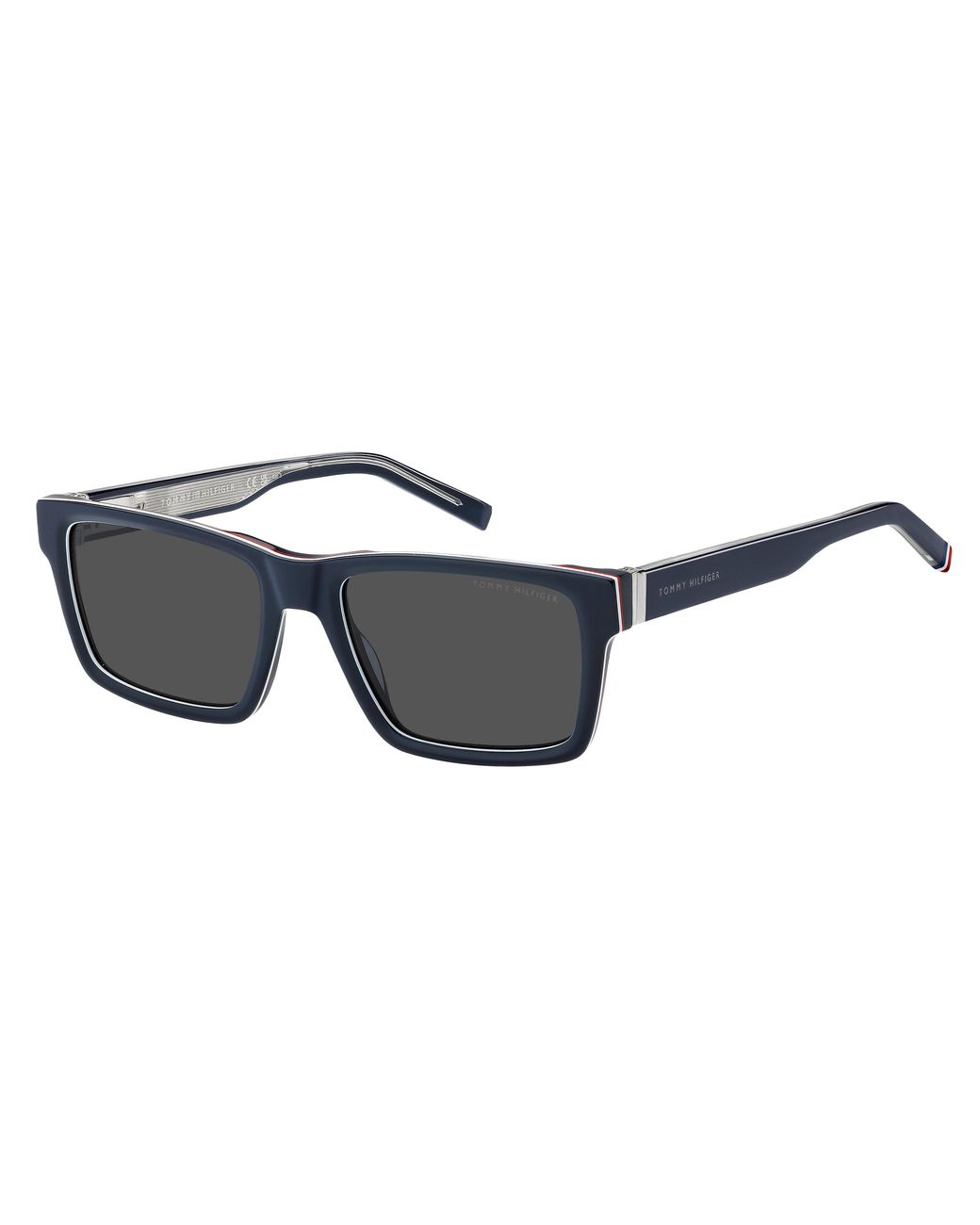 Tommy Hilfiger Black Th 2309/S Pjp/Ir Sunglasses Acetate Squared Normal for men