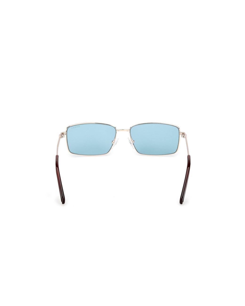 Guess Black Gu00273 32V Sunglasses Metal Squared Normal for men
