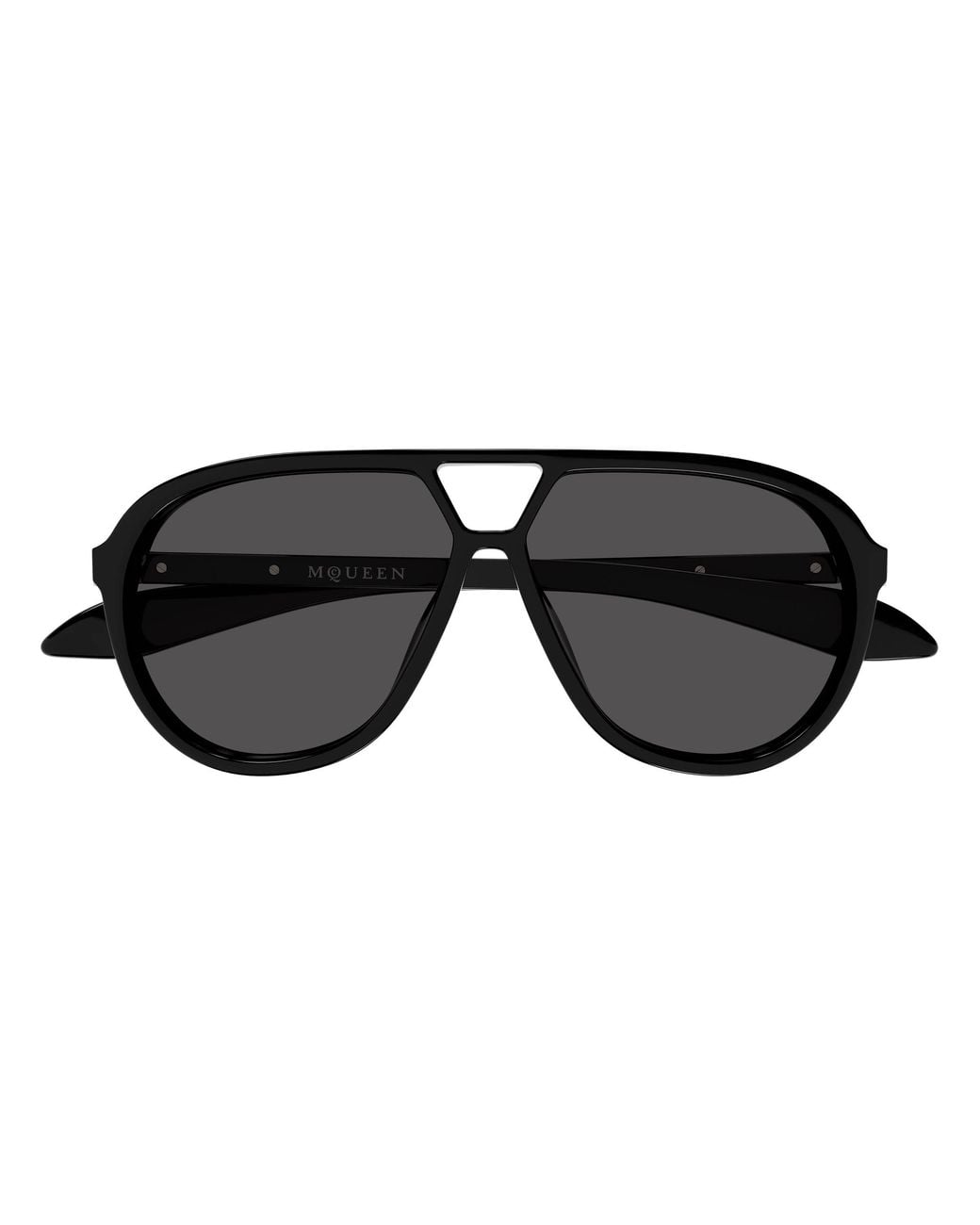 McQueen Black Am0586S 001 Sunglasses Acetate Pilot