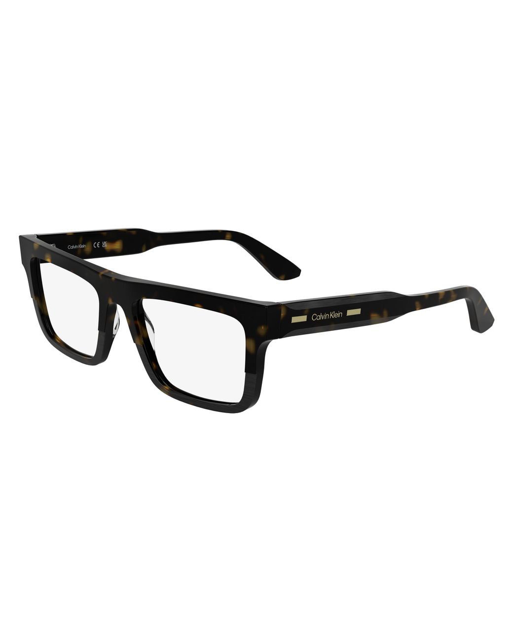 Calvin Klein Black Ck25520 235 Optical Frames Acetate Squared Normal for men