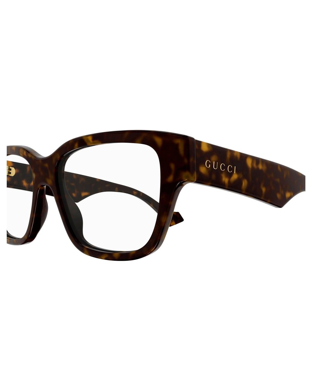 Gucci Black Gg1428O 002 Optical Frames Acetate Squared for men