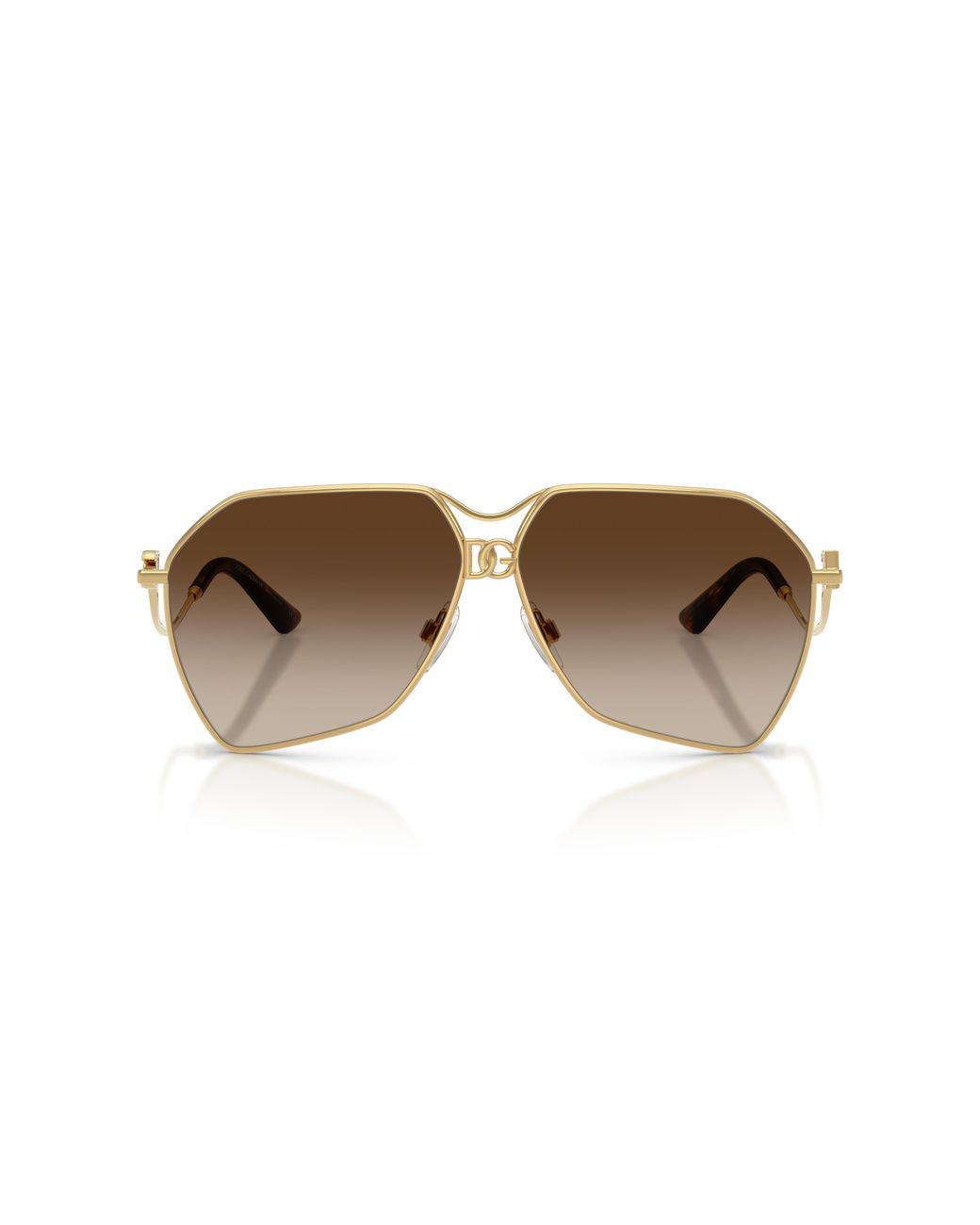 Dolce & Gabbana Black Dg2326 02/13 Sunglasses Metal Pilot Normal Shaded