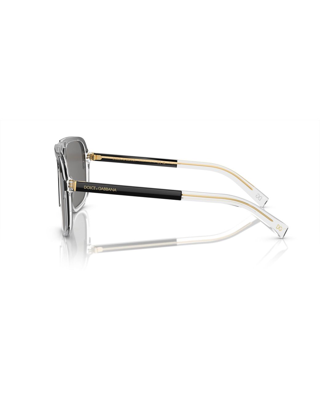 Dolce & Gabbana Black Dg4354 501/81 Sunglasses Acetate Squared Polarized for men