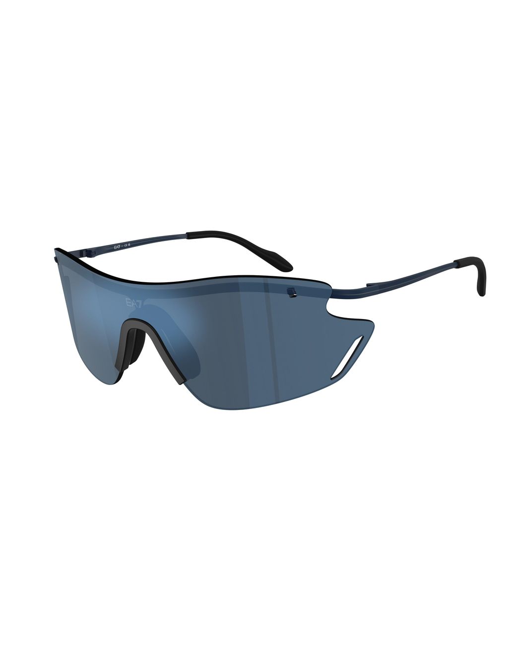 Moncler Black Q72001 344855 Sunglasses Metal Geometric Mirror for men