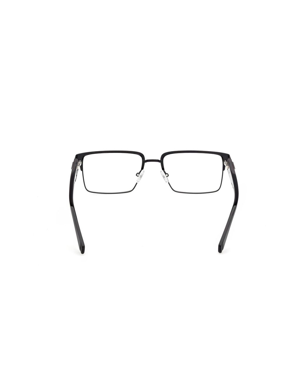 Guess Black Gu50370 002 Optical Frames Metal Squared Normal for men