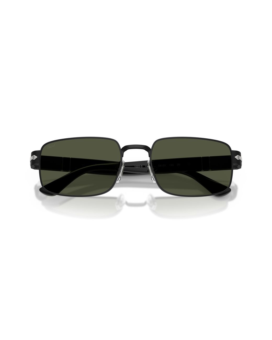 Persol Black Po1022S 107831 Sunglasses Metal Pillow Normal