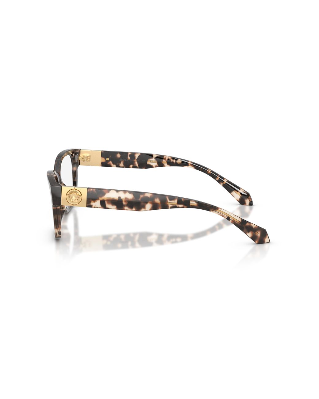Versace Black Ve3401U 5498 Optical Frames Acetate Transparent Cat Eye Normal
