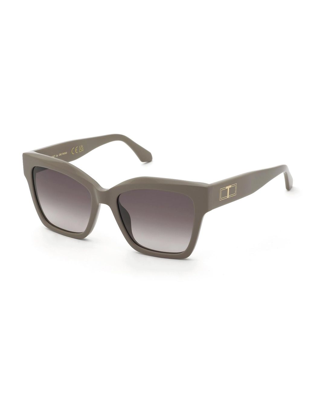 Twinset Black Stw141 092T Sunglasses Acetate Squared Normal Nuanced