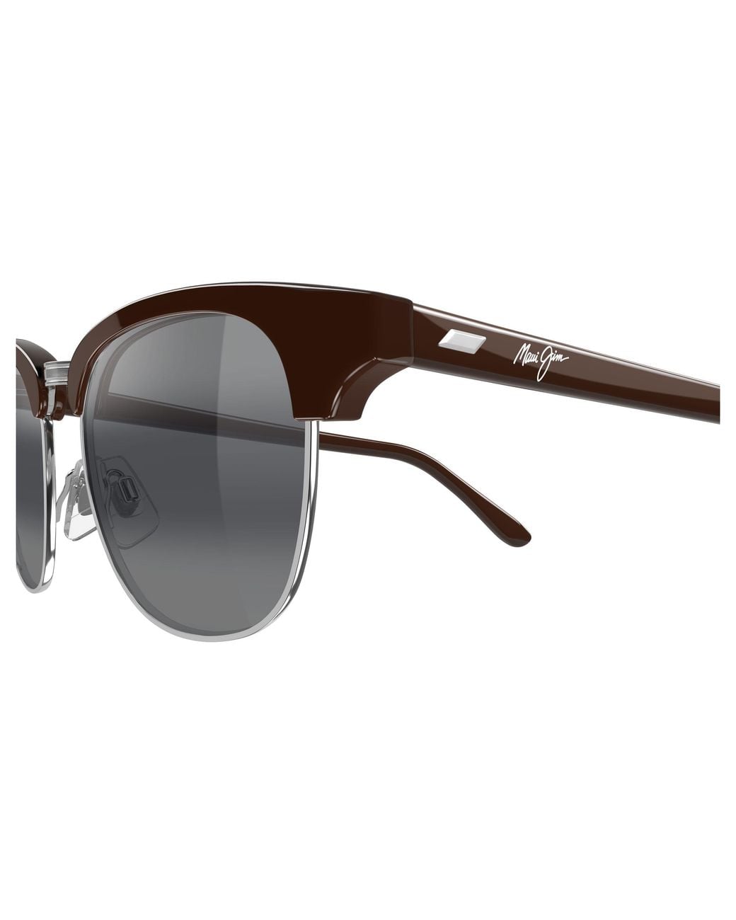 Maui Jim Black Mj0695S 003 Occhiali Da Sole Acetato Grigio Squadrata