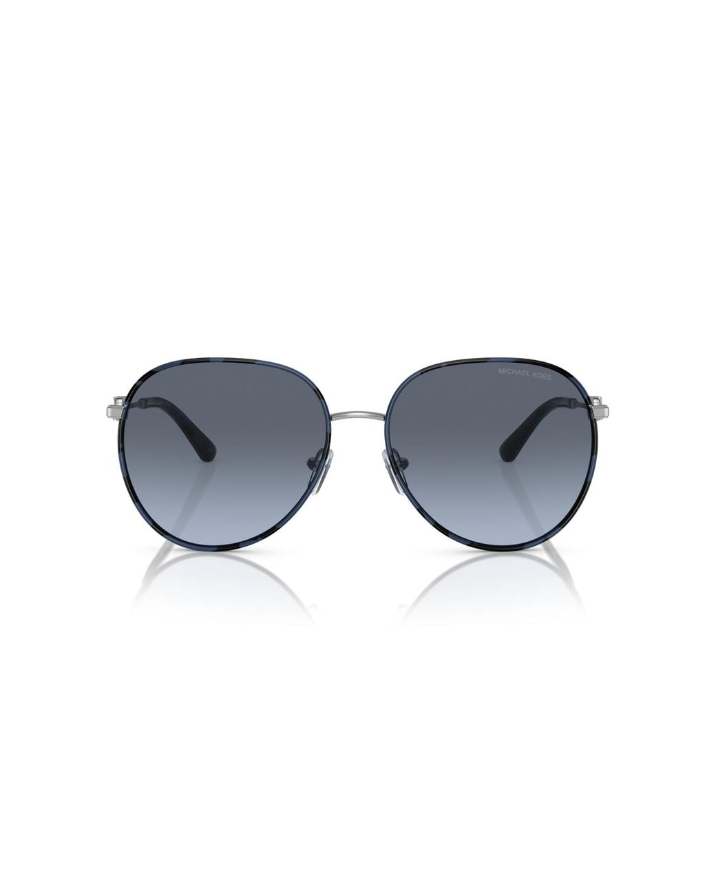 Michael Kors Black Mk1128J Empire 10158F Sunglasses Metal Pilot Normal Shaded
