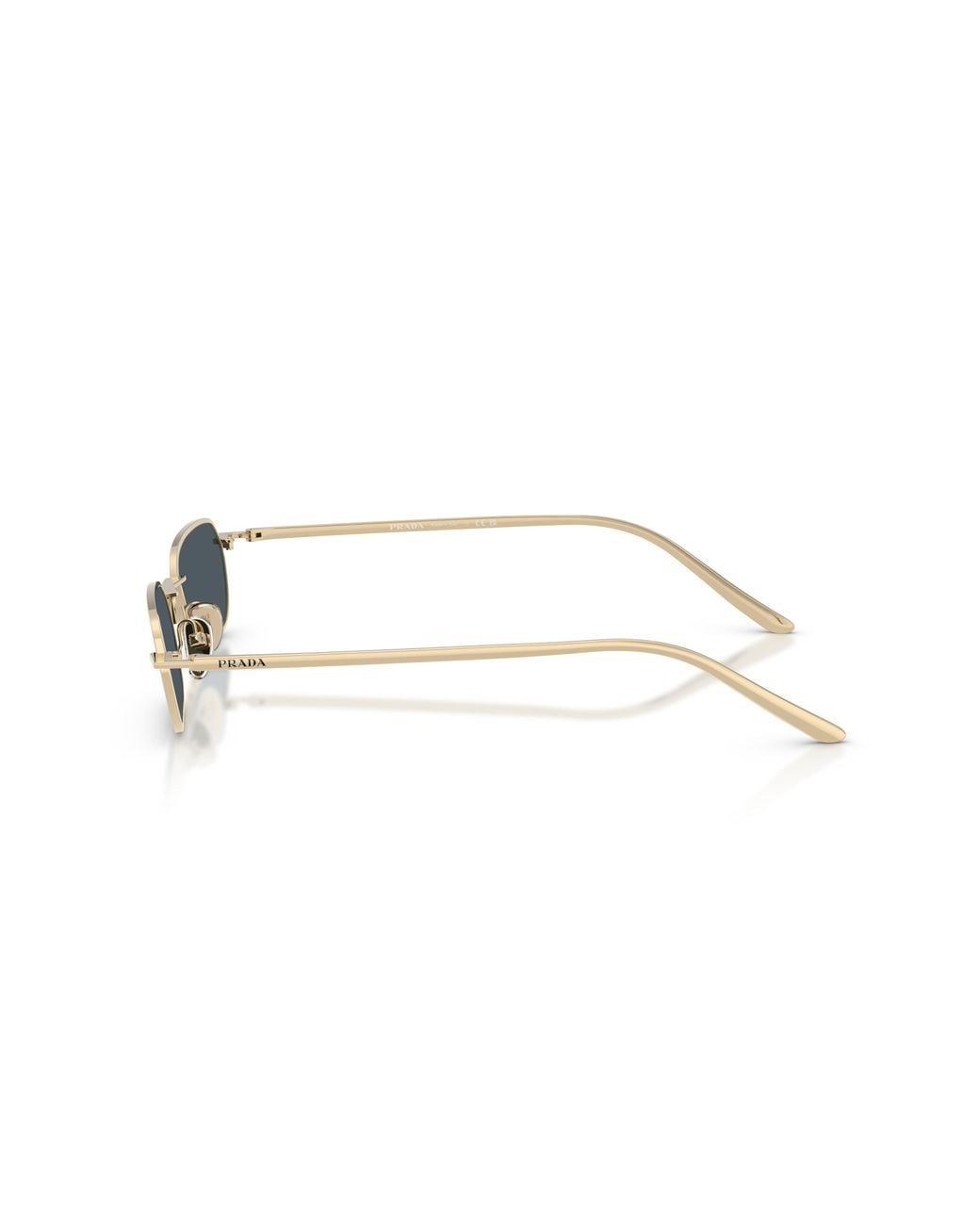 Prada Black Pr D58S Zvn70B Sunglasses Metal Round Normal